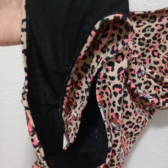Buc-ee's Women's once piece swimsuit Beaver Cheetah Print size Small - Picture 5 of 8